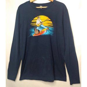 Keeping The Blues Alive At Sea III Joe Bonamassa L Shirt Long Slv Band Cruise